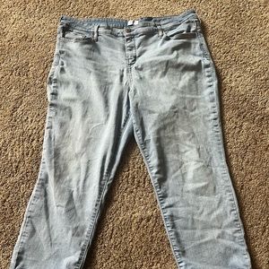 Crown and ivy skinny stretch jeans